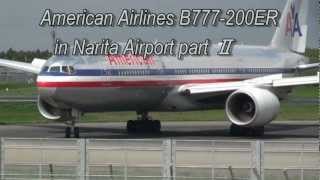 American Airlines B777-200ER in Narita Airprot part Ⅱ