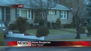 String of home robberies in East Haven