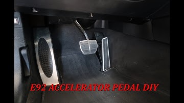 E92 Accelerator Pedal DIY