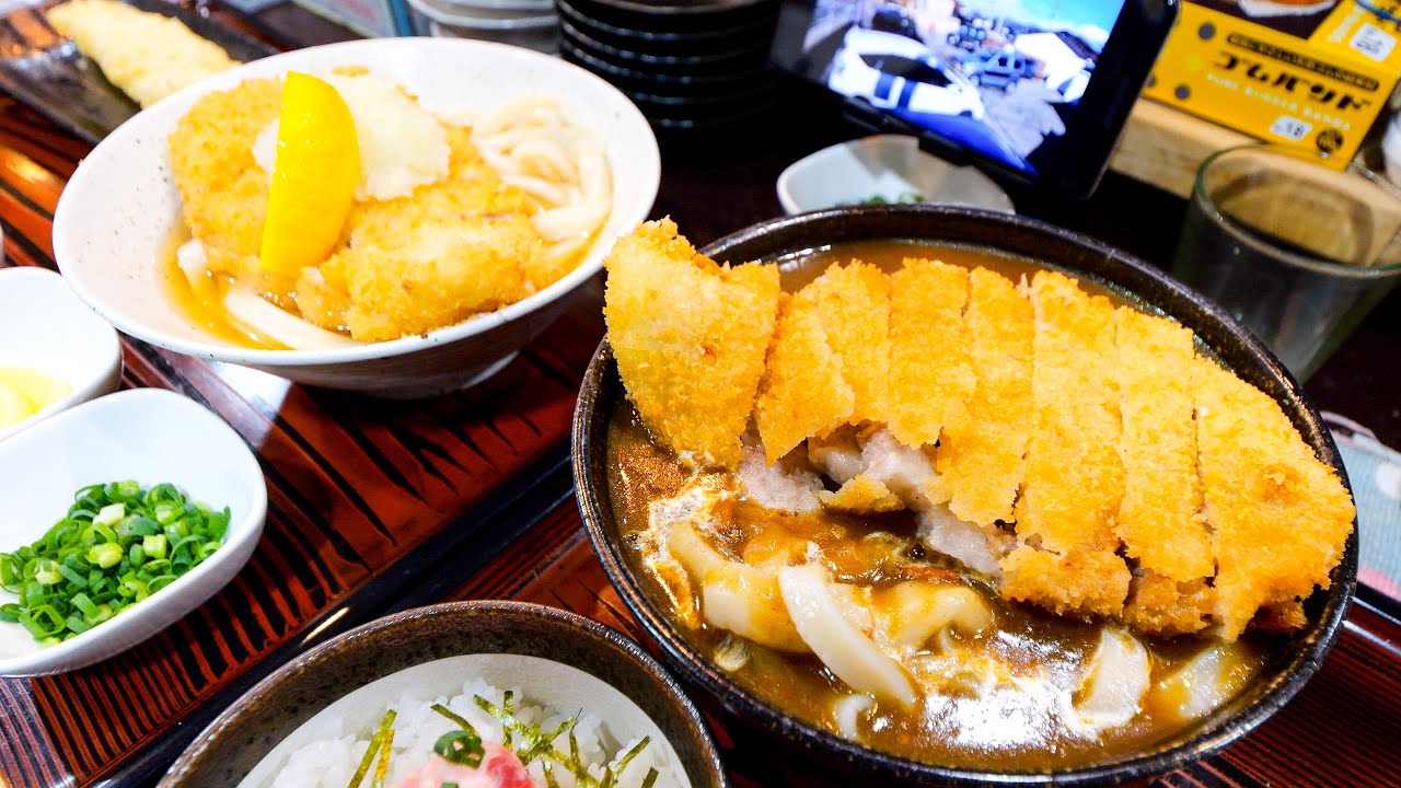 【長野】カツカレーうどん！天ぷら！３３０円定食が爆売れするうどん屋に密着丨INCREDIBLE NOODLES, Japanese Curry Udon Noodles