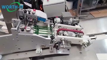 Friction feeder machine with paper folded device