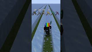 All Pickaxes Vs Ice In Minecraft