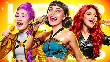 ZOEY Got a GLOW UP! KPop Demon Hunters IRL!