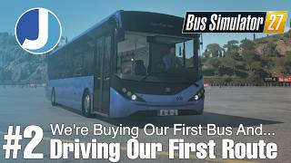 Driving Our First Route | Episode 2 | Bus Simulator 27 screenshot 2