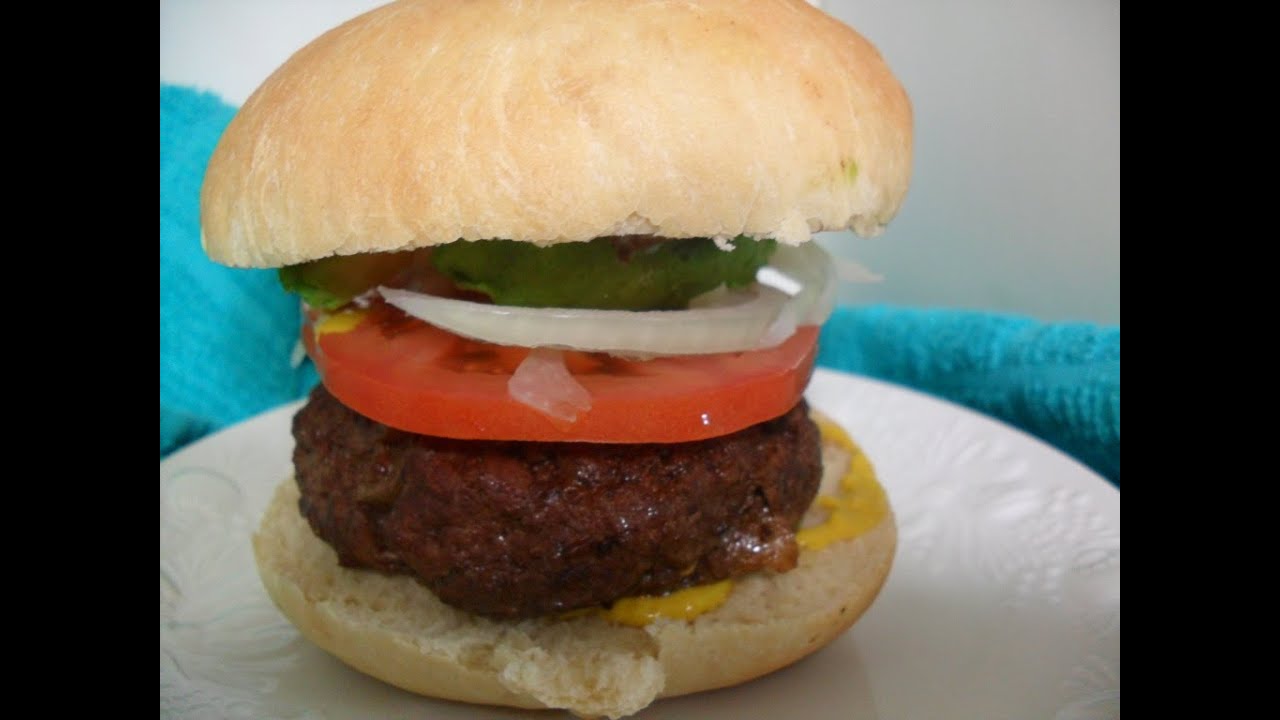 Homemade Hamburgers YouTube