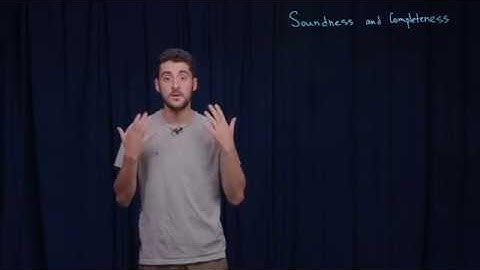 Soundness and Completeness: Introduction to Mathematical Logic #4