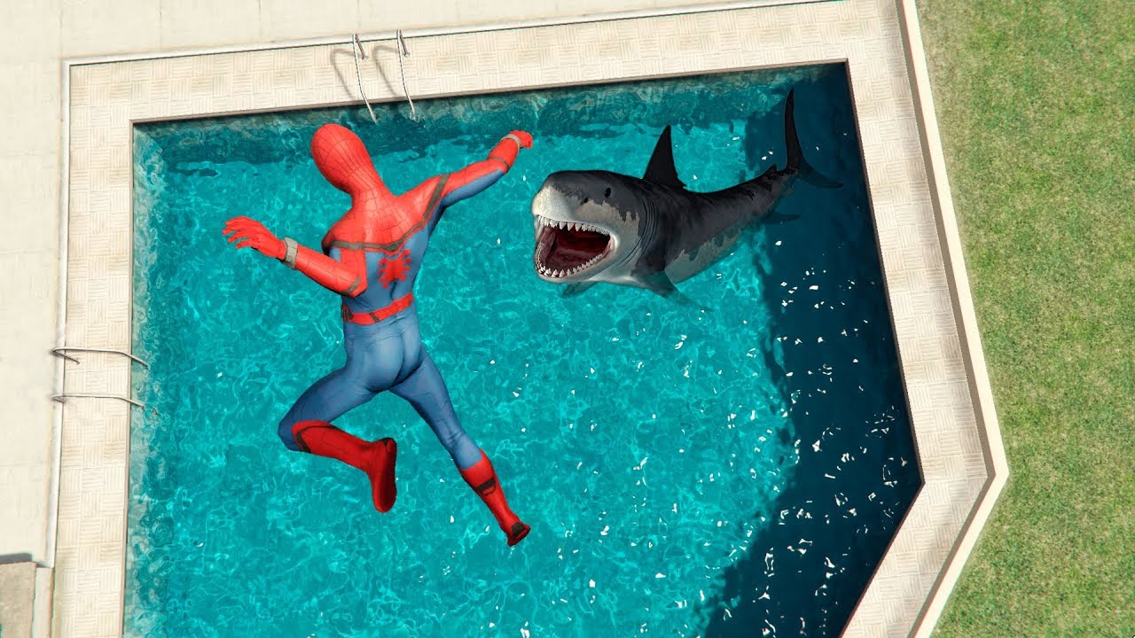 gta 5 spiderman water ragdolls gta 5 spiderman water ragdolls