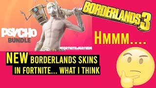 BORDERLANDS 3 X Fortnite NEW borderlands style cosmetics in Fortnite Battle Royale