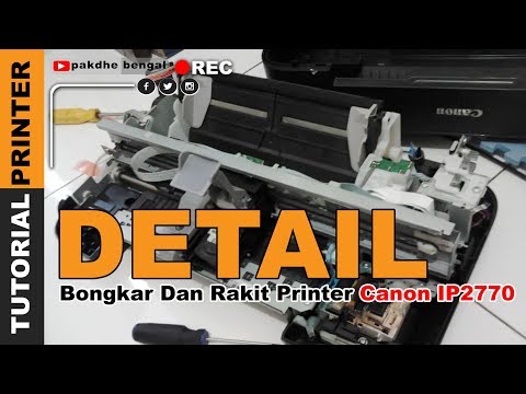 Video: Cara Membongkar Printer