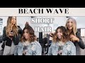 BEACH WAVES ON SHORT HAIR, HAIR TUTORIAL, USING ORIBE PRODUCTS , SHORT HAIR STYLE