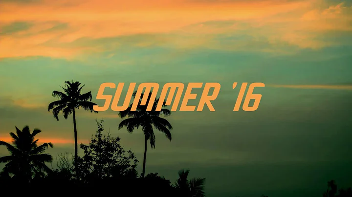 songs that bring you back to summer '16