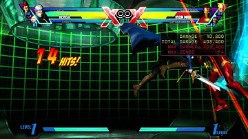 UMvC3 - Vergil Combo (No Assist, 1 Meter) - 573000 Damage