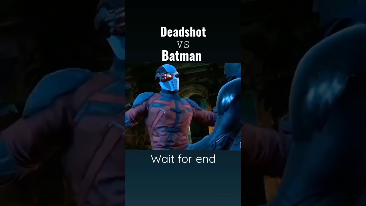 Injustice 2 Deadshot vs Batman
