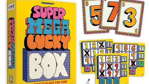 DGA Plays Board Games: Super Mega Lucky Box