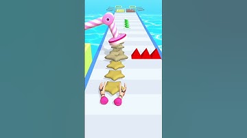 Bakery Stack Run Factory Donuts 🍩🧁🥧 X -- level 79 #shorts