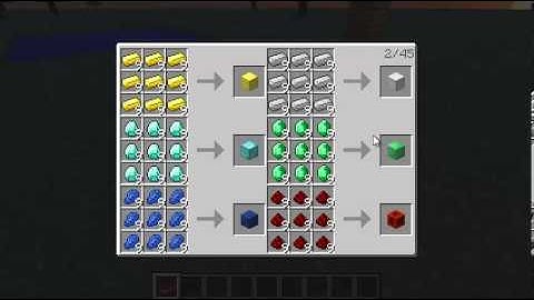Minecraft mod-spotlight The Recipe Book Mod