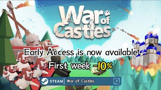 War of Castles丨A new real-time strategy game on Steam! screenshot 1