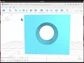 SelfCAD 3D Design Tip: Remove Shapes with Stitch & Scoop 🖨️🌑