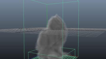 Maya Particle Dynamics - Smoke in a box