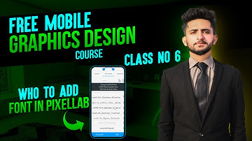 Pixellab me fonts add kaise kare | How to add fonts on pixellab |Class No 6 By Ammar Hadi #Ammarhadi