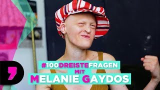 MELANIE GAYDOS #100dreisteFragen: Stealing candy, Sex in public, Danger & Lifeplans | ZEITjUNG.de