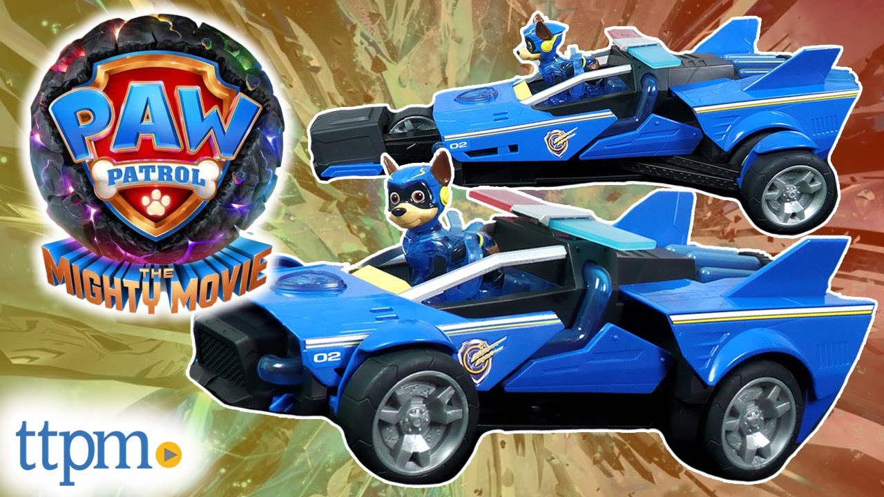 PAW Patrol The Mighty Movie Chase Mighty Transforming Cruiser