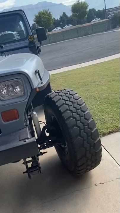 The Jeep Wrangler yj