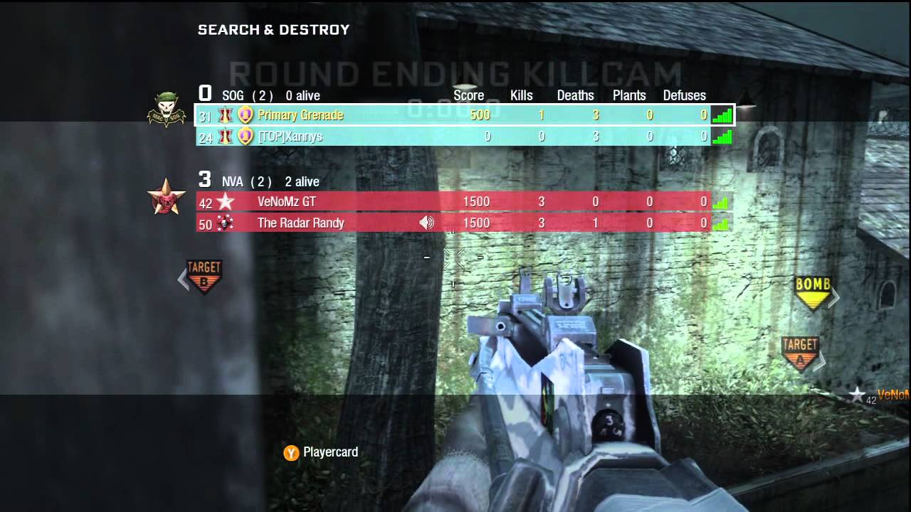 Primary Grenade and Xannys Vs VeNoMz GT and The Radar Randy