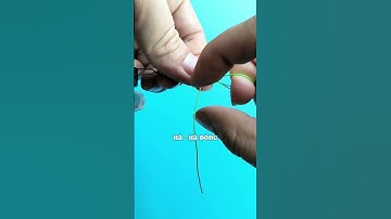 Hướng dẫn cách buộc khoá linh đơn giản mà chắc chắn.Shop Cần Câu 24H 0977251449 Cancau24h.com