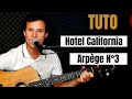 Tuto guitare eagles  hotel california arpge n3 accords et paroles