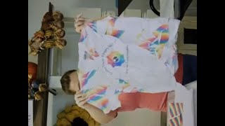 Scrunch sublimation on 100% cotton shirt with Poly-T spray from Creative Design & Supply