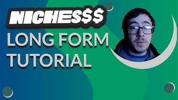 Nichesss Long Form Editor Tutorial - 500 words in 15 min?