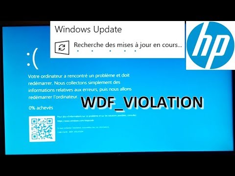 Resolve blue screen WDF_VIOLATION, after October updates of Windows 10