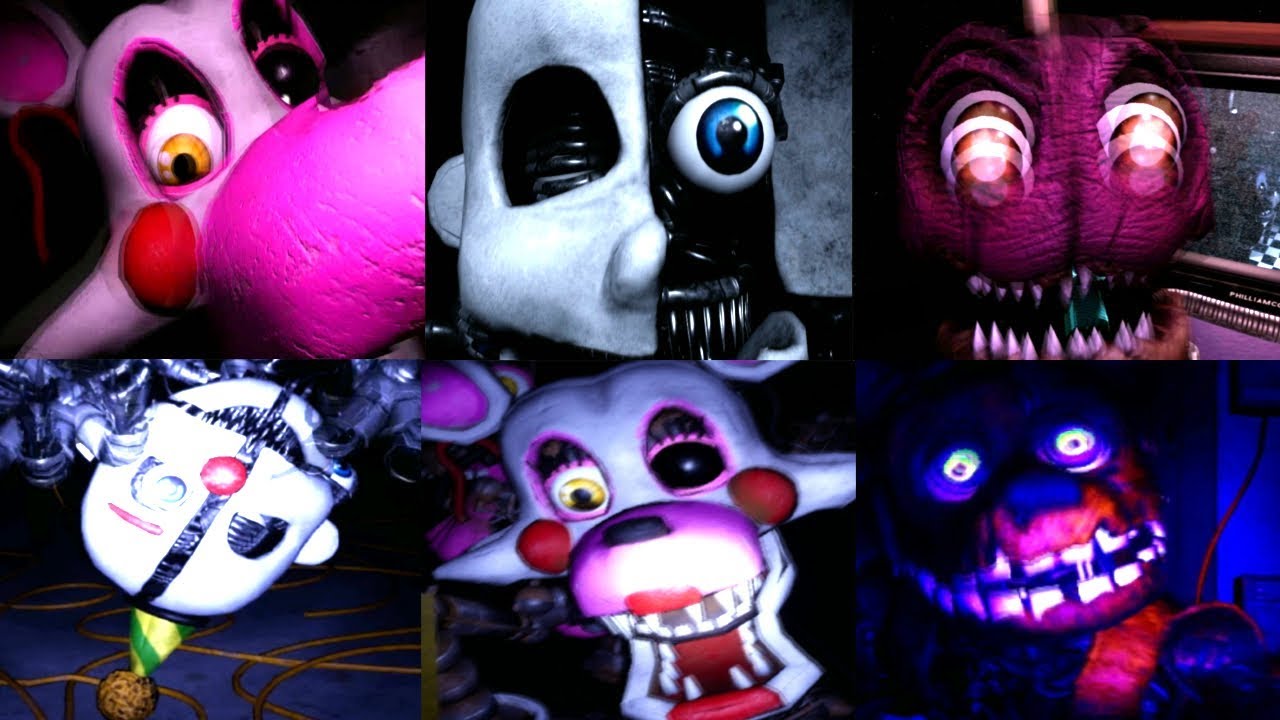 Five Nights At Freddy S Vr Help Wanted All Vent Repair Jumpscares