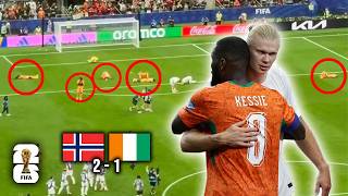 Pure Class! Haaland Comforts Heartbroken Ivory Coast Players After Their World Cup Elimination ❤️🥺 screenshot 2