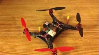 3D Printed Micro H-Quadcopter