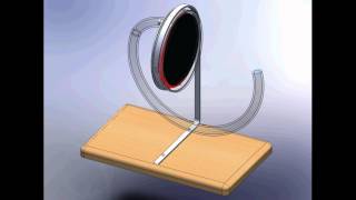 Stirling engine solar. Stirling engine animation.