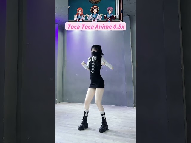 Toca Toca Anime | Dance Tutorial (Slowed u0026 Mirrored) class=