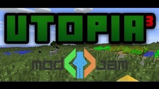 Utopia³ - ModJam JamPack - Enderius, Kitchen Mod, Elevator Mod, Noted Items, & Flowstone