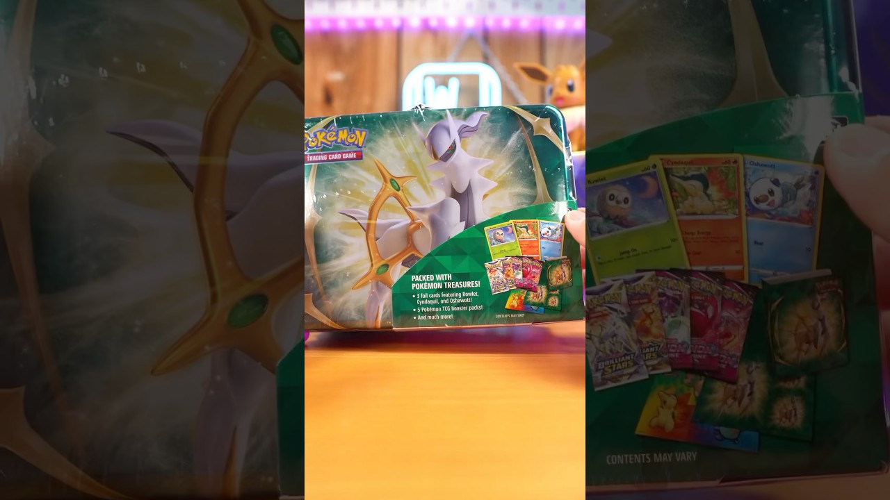 SOLVED! Which Packs are In the Target FULL WRAP Arceus Lunchbox/Tins? 