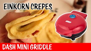 Einkorn Crepes - Dash Mini Griddle - Day 7 Bonne Maman Advent Calendar 2023 by Counter Cooking 806 views 5 months ago 8 minutes, 57 seconds