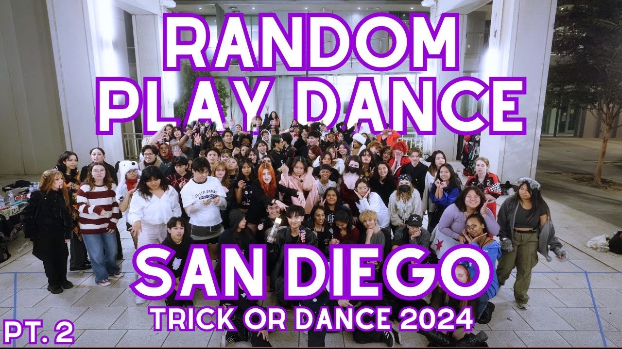 [KPOP IN PUBLIC] RANDOM PLAY DANCE at UC SAN DIEGO - K-pop & More | Trick or Dance 2024 Pt 2