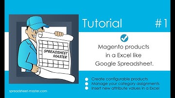 Manage your Magento products in a Excel like Google Spreadsheet.