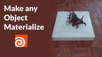 Make Any Object Materialize in Houdini 19.5