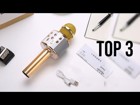 TOP 3 : Meilleur Microphone Sans Fil Karaoké 2022 