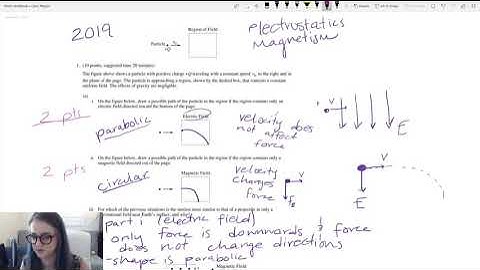AP Physics 2 - 2019 Free Response Question 1