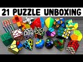 21 puzzles from easiest to hardest 