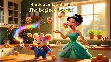 Booboo Learns to Cook Beignets with Princess Tiana 🍩✨