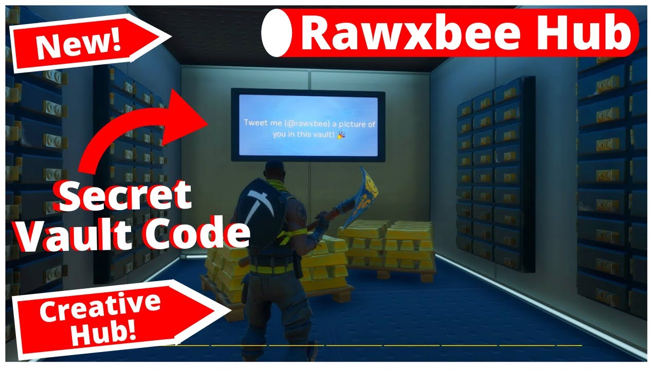 Fortnite Creative How To Get First Vault Code Rawxbee Creative Hub - roblox entry point how to get the vault code