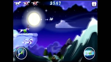 Robot Unicorn Attack Christmas Edition iPhone/iPod Gameplay - The Game Trail